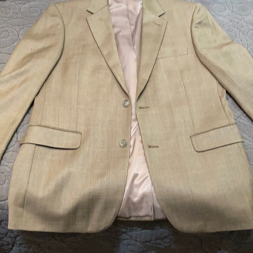 Silk and wool sport coat